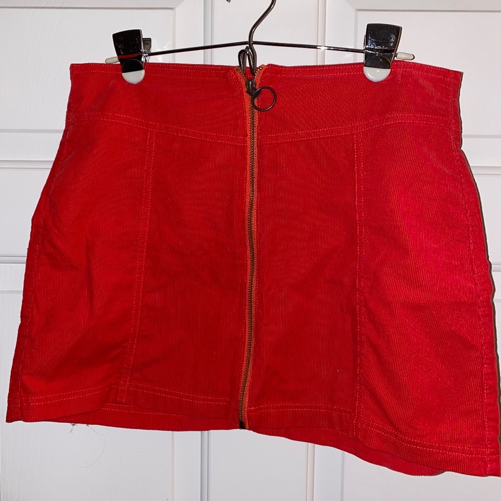 Red/ Coral Skirt